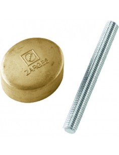 ZARGES Zárósapka, sárgaréz,...