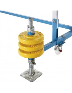 ZARGES Ellensúly sárga 10...