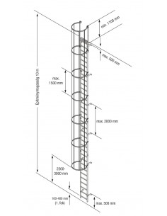 Krause RÖGZÍTETT LÉTRA...