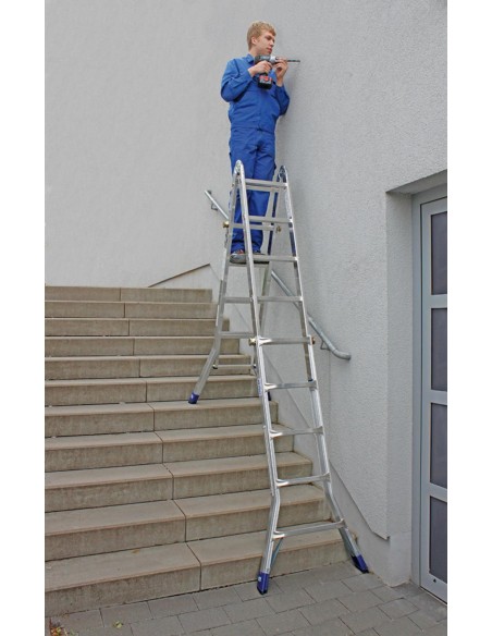 Krause Stabilo Teleszkópos Csuklós Létra 4X5 Fokos