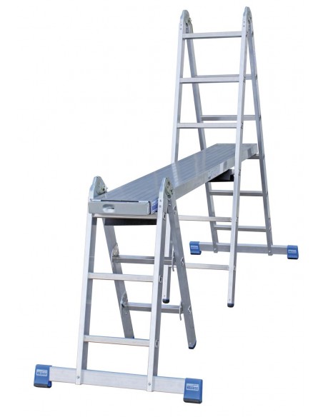 Krause Stabilo Kombinált Csuklós Létra 2X3 & 2X6 Fokos