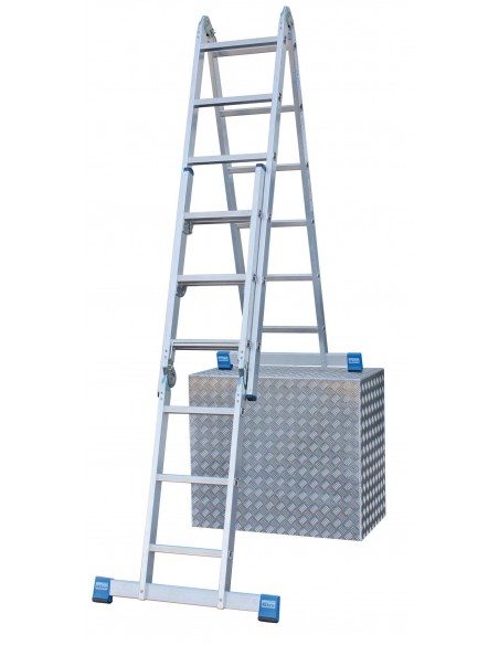 Krause Stabilo Kombinált Csuklós Létra 2X3 & 2X6 Fokos