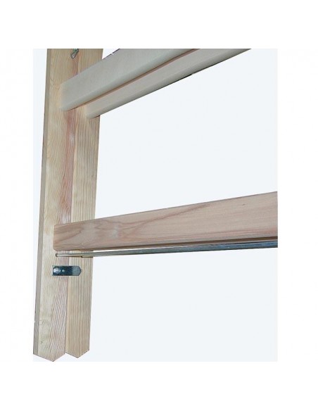 Krause Stabilo Két Oldalon Járható Fa Állólétra 2X4 Fokos