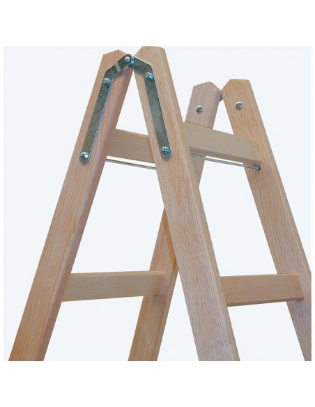 Krause Stabilo Két Oldalon Járható Fa Állólétra 2X4 Fokos