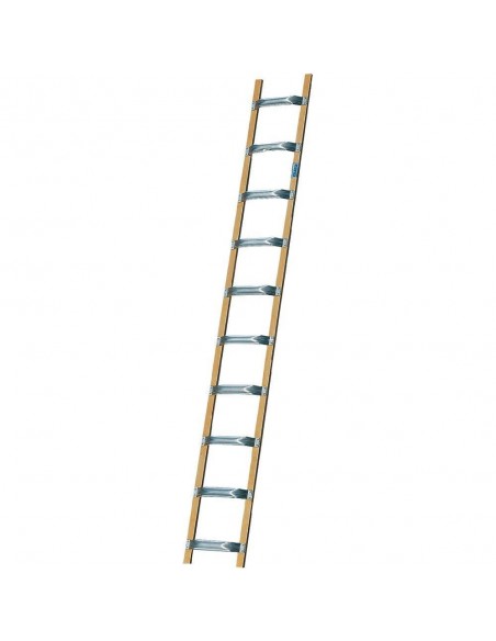 Krause Stabilo Tetőlétra Alu/Fa 10 Fokos