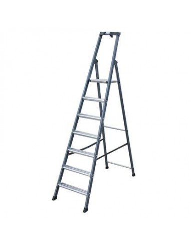 Krause Monto Sepro Lépcsőfokos Állólétra, Eloxált 7 Fokos