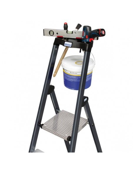 Krause Monto Sepro Lépcsőfokos Állólétra, Eloxált 7 Fokos