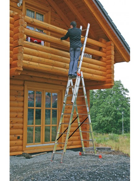 Krause Monto Tribilo Sokcélú Létra 3X9 Fokos
