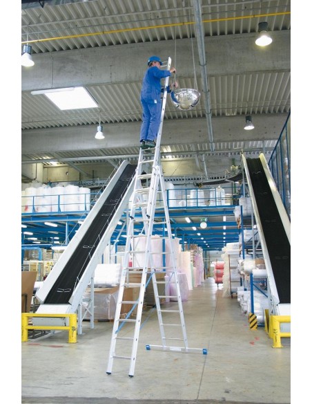 Krause Stabilo Sokcélú Létra 3X12 Fokos