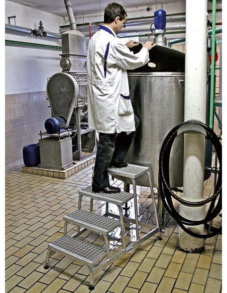 Krause Stabilo Szerelődobogó Rácsos Fokokkal 5 Fokos