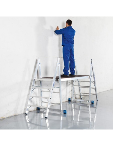 Krause Stabilo Profi Fellépő (Aluminium) 3 Fokos