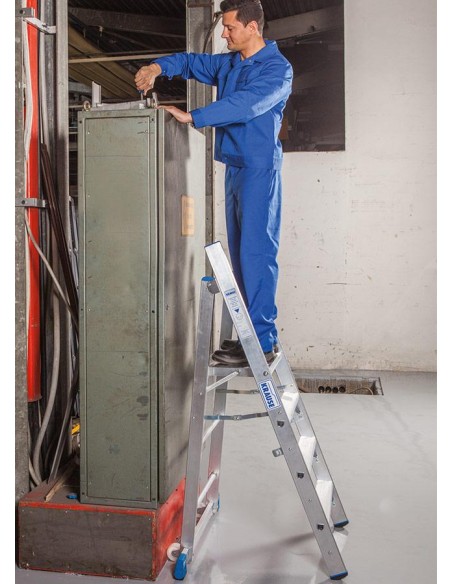 Krause Stabilo Profi Fellépő (Aluminium) 4 Fokos