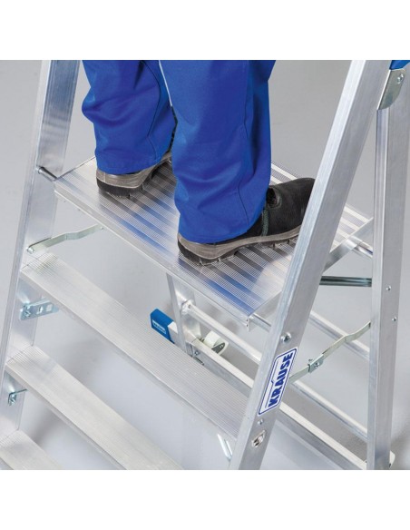 Krause Stabilo Profi Fellépő (Aluminium) 4 Fokos