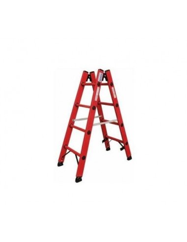 Krause Stabilo Műanyag Két Oldalon Járható Létra 2X5 Fokos