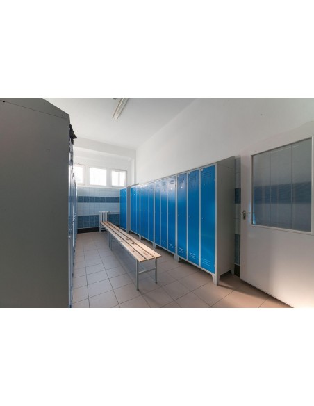metaloBox PROJECT 2FF Válaszfalas öltözőszekrény 2 rekeszes