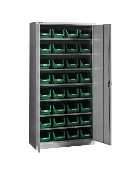 metaloBox EXPERT A-32 Tárolódobozos szekrény 32 dobozzal