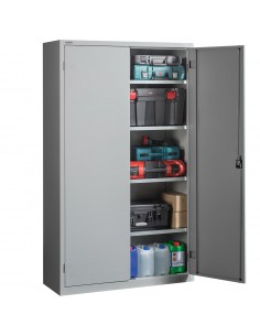 metaloBox MAXXX 1200! Extra széles tárolószekrény 4 polccal