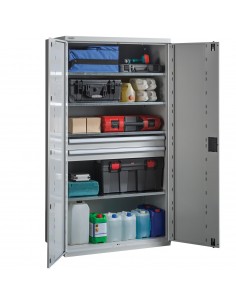 metaloBox PROFI 1950/1000/2 Fiókos nagyteherbírású szerszámszekrény 2 fiókkal