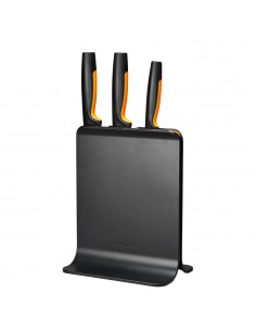 FISKARS Functional Form késkészlet, 3 késsel, műanyag blokkban