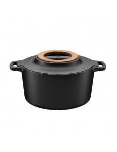 FISKARS Norden öntöttvas lábas, fedővel (4 L)