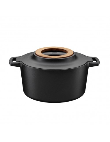 FISKARS Norden öntöttvas lábas, fedővel (4 L)