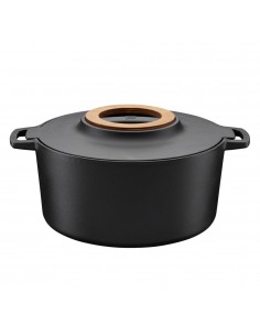 FISKARS Norden öntöttvas lábas, fedővel (6 L)