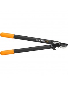 FISKARS PowerGear műanyag fogaskerekes ágvágó, horgos pengével (M) L74