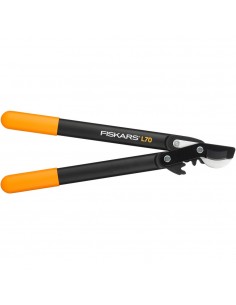 FISKARS PowerGear műanyag fogaskerekes ágvágó, horgos pengével (S) L70