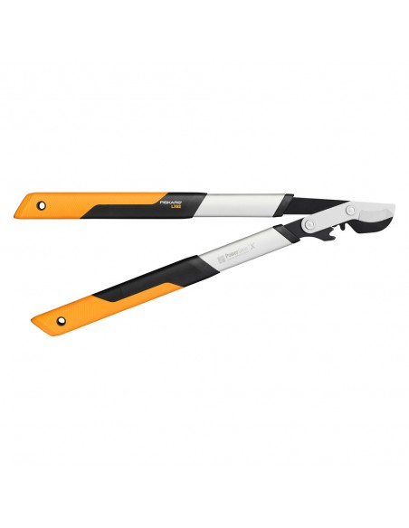 FISKARS PowerGearX fém fogaskerekes ágvágó, horgos pengével (S) LX92