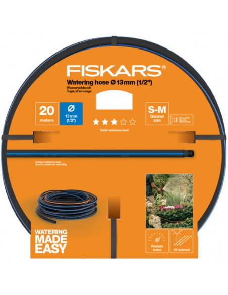 FISKARS Solid locsolótömlő 13 mm (1/2") 20 m Q3