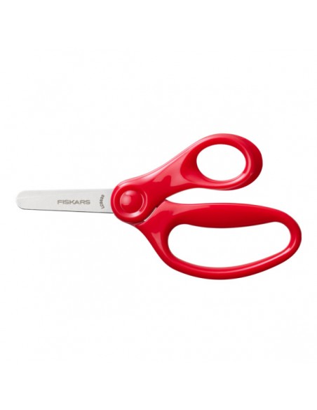 FISKARS Tompa hegyű gyermekolló (13 cm) piros