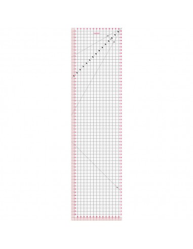 FISKARS Vonalzó 15x60 cm