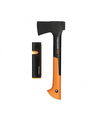 FISKARS X7 kemping fejsze + Xsharp fejsze- és késélező