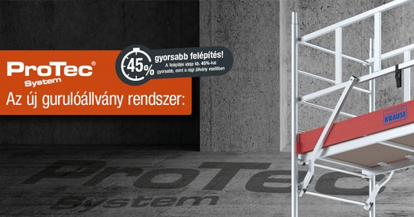 Krause Monto Protec Gurulóállvány – A Profi Megoldás Biztonságos és Hatékony Munkavégzéshez